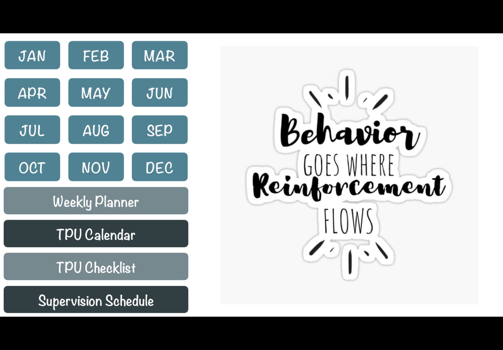 BCBA Digital Planner | The ABA Exchange